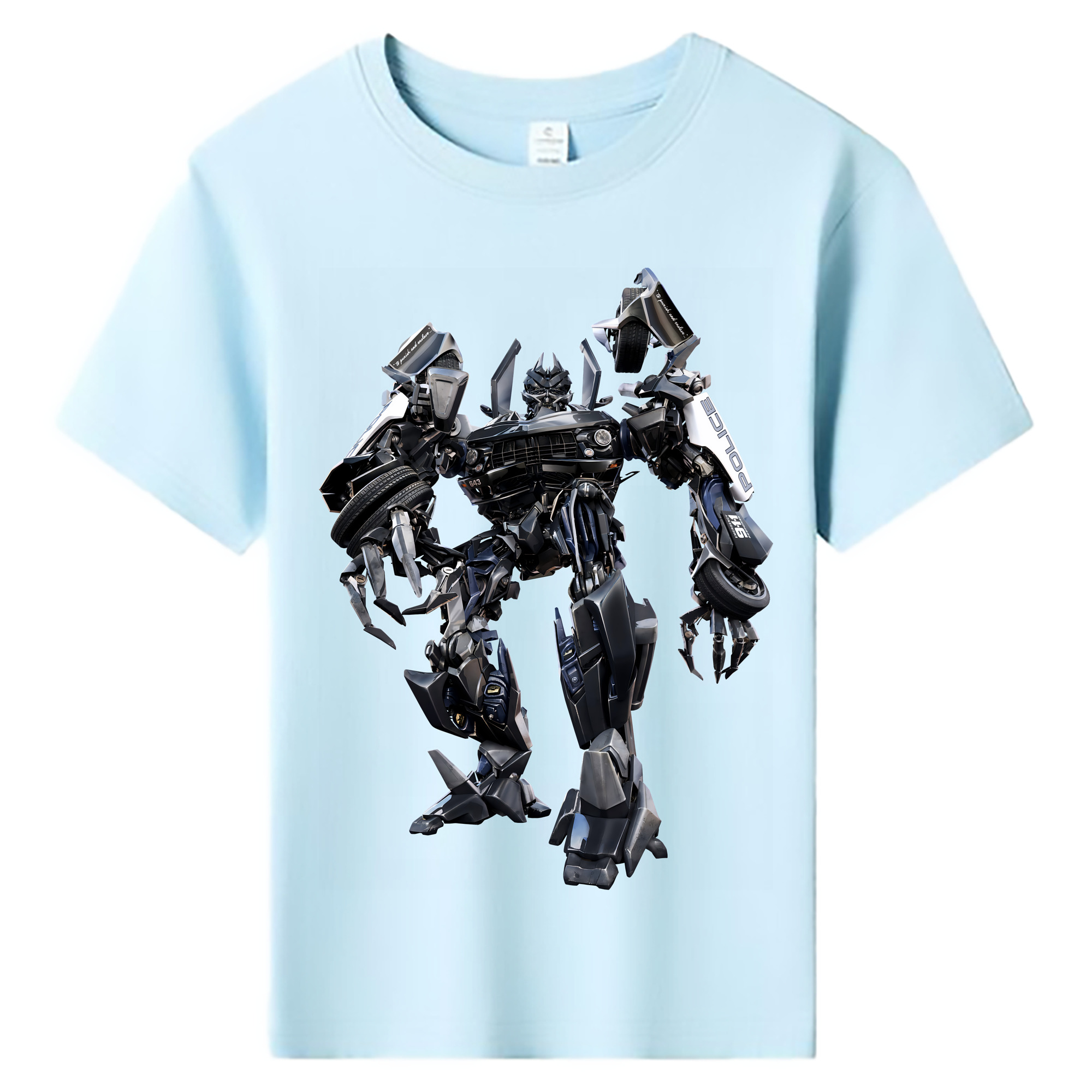 （画像用） Transformers トランスフォーマー 綿100％キッズTシャツ（フロントプリント）